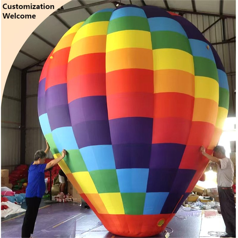 Customizable Inflatable Hot Air Balloon Mold Decoration for Outdoor Advertising Campaigns