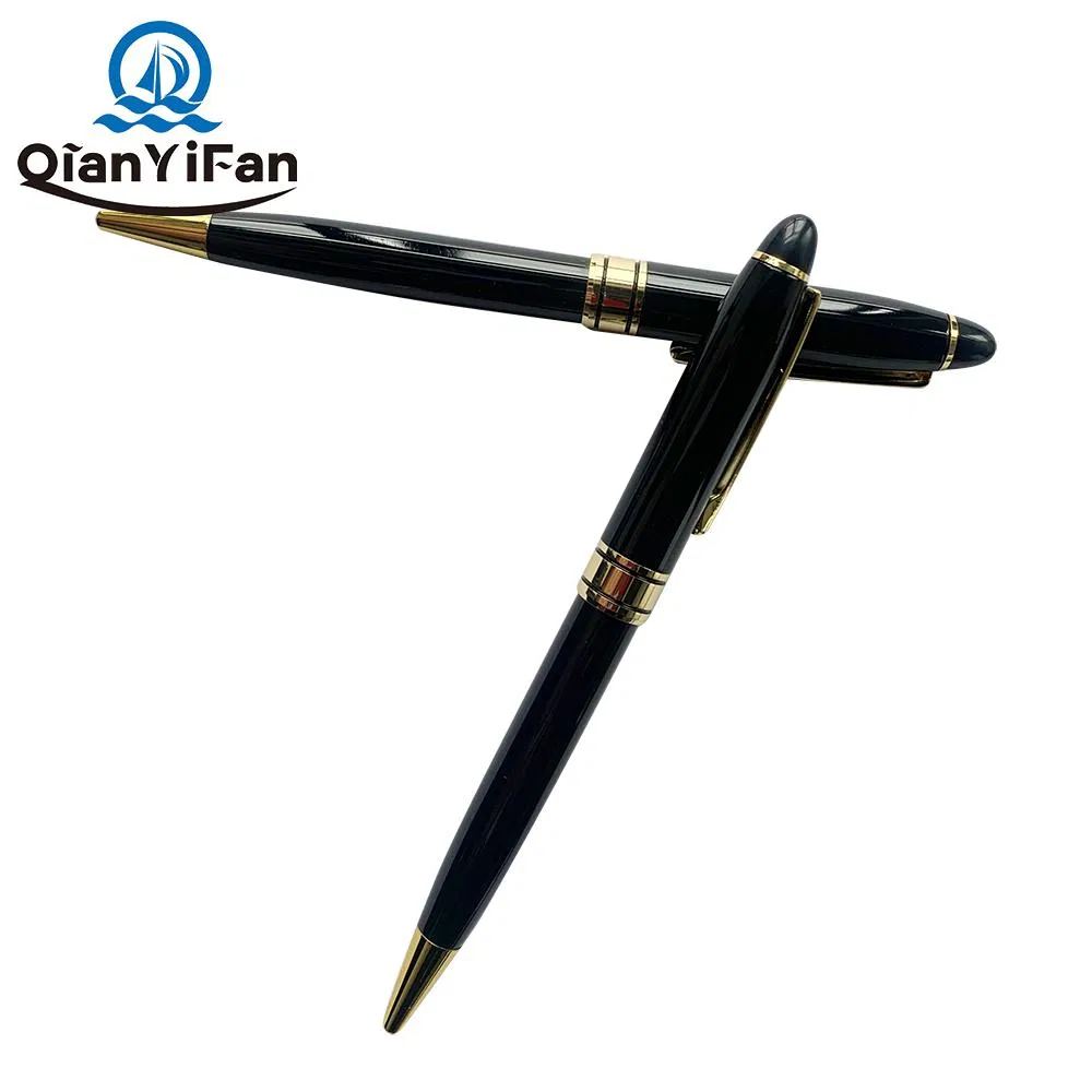 Premium Metal Ballpoint Pen Black Ink 1.0mm Medium Nib Suitable for Business Office, Hotel, Travel, School