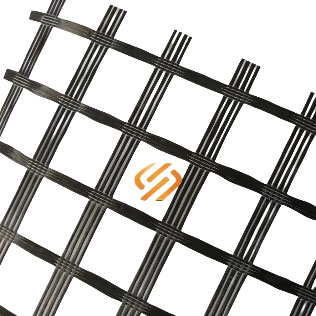Basalt Geogrid 50kN 80kN 100kN Geogrids Made with Basalt Fibers