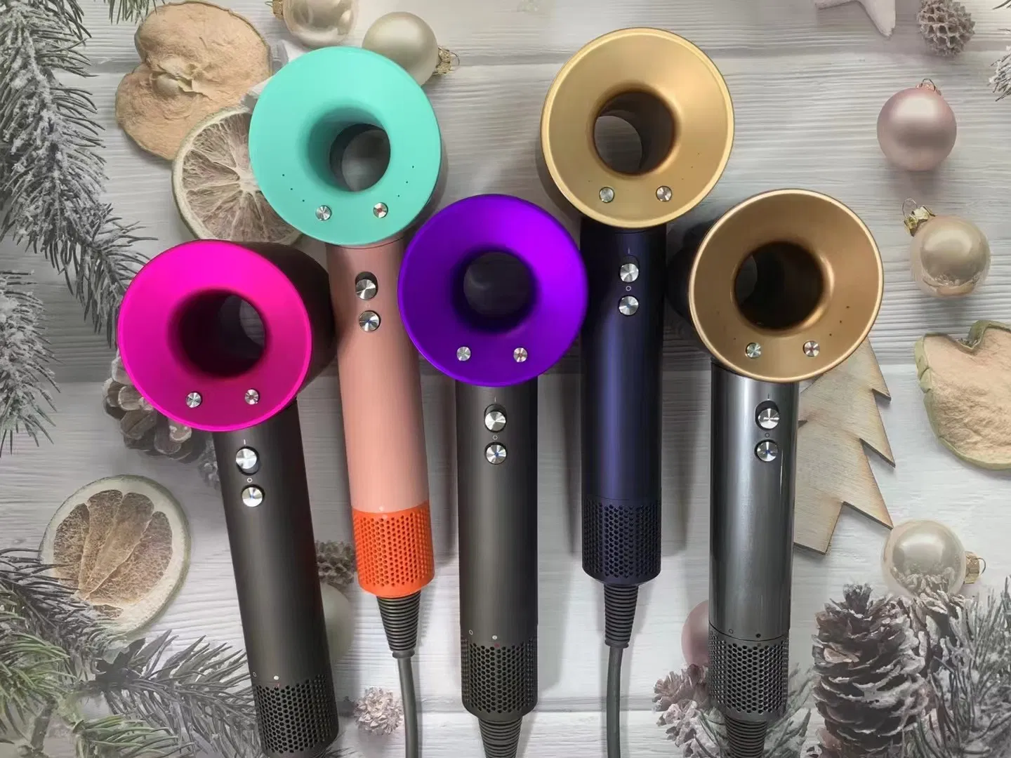 HD08 Salon-Grade Blow Dryer with 3 Heat/Speed Settings – Cool Shot Button