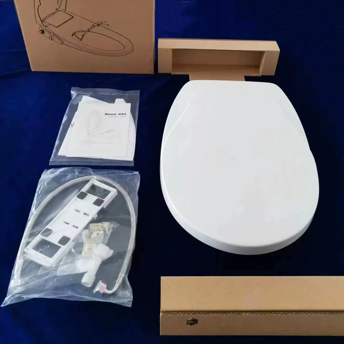 High Quality Bathroom Nozzle Soft Close Cover Lid Bidet Toilet Cover Seat