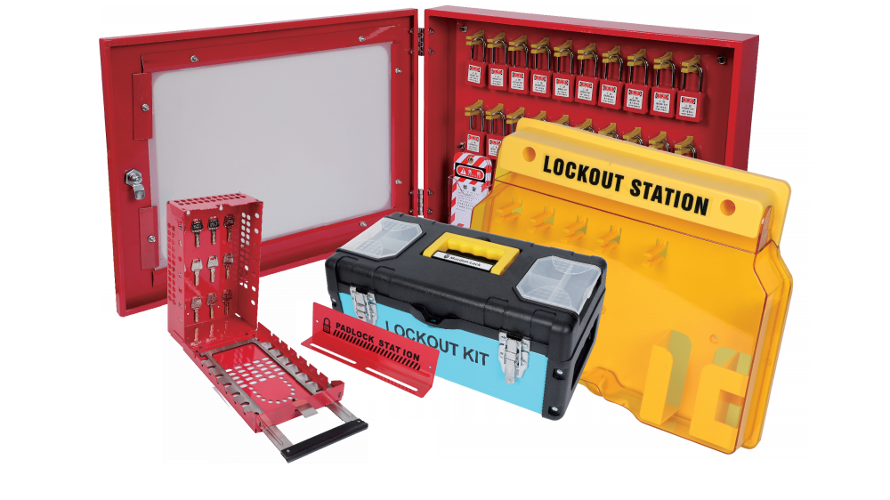 Durable Lockout Padlock Board for Enhanced Workplace Safety