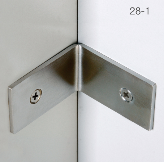Toilet Cubicle System Partition Hardware with Stainless Steel 304 Material