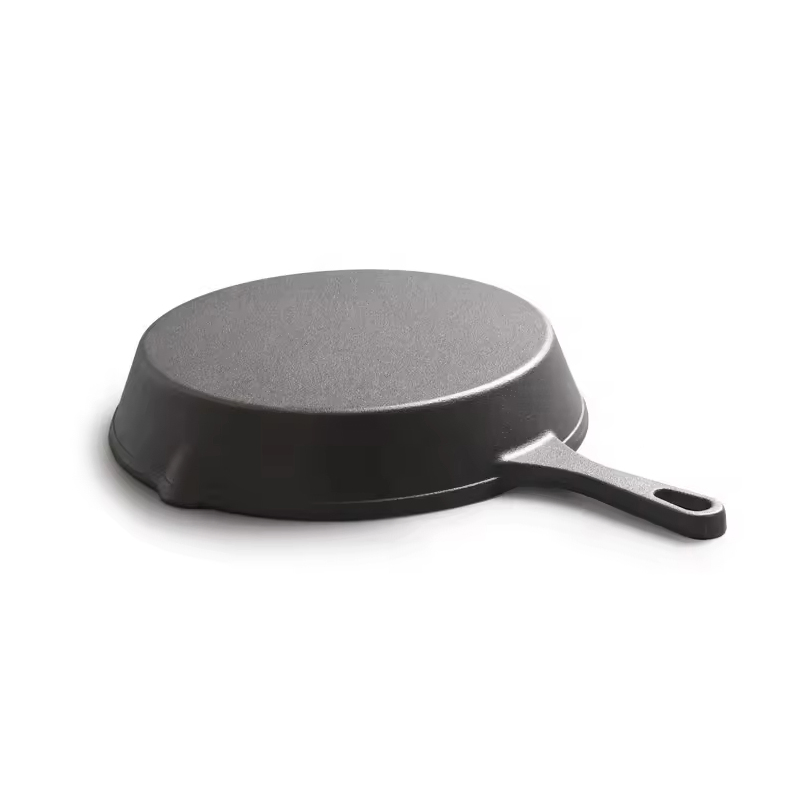 Factory Wholesale Chef Skillets Cookware Frypan Sloped Edges Pre-Seasoned 10 Inch Non Stick Cast Iron Skillet