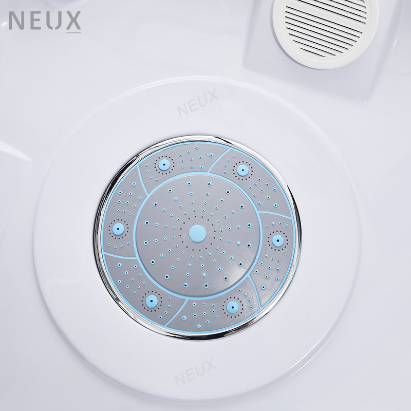 Modern 4 mm Tempered Glass Hydro Massage Steam Bathroom Shower Cabin