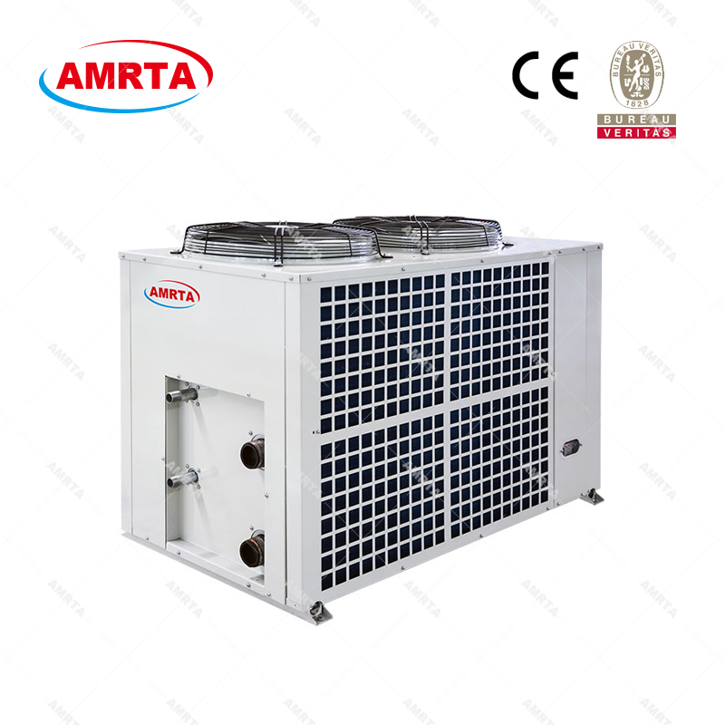 30kw / 50kw Mini Scroll Industrial Air Conditioning R32 DC Inverter Air Source Heat Pump Air Cooled Industrial Glycol Water Chiller