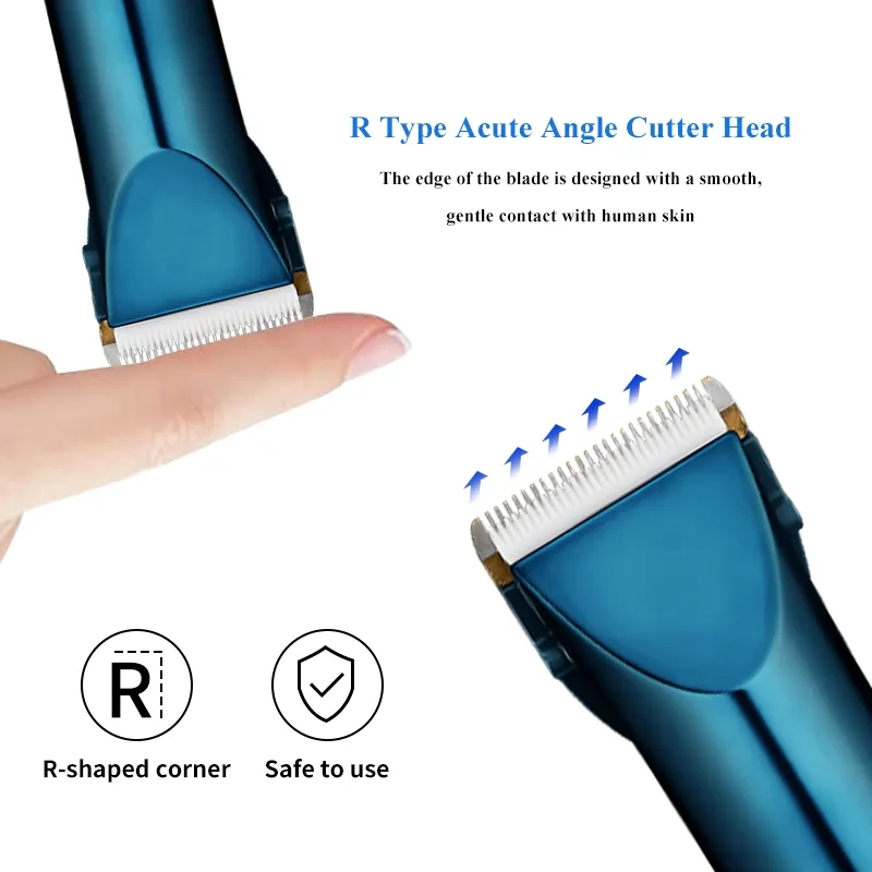 180 Mins Usage Time Cordless Hair Clipper Barber Professional Hair Trimmer with USB Charging Dock