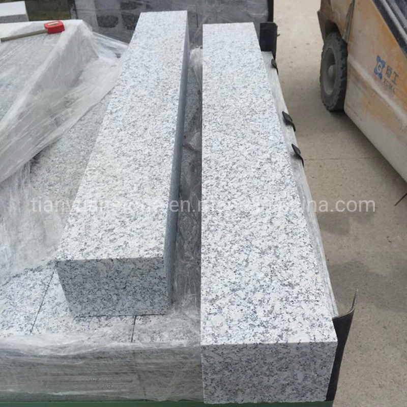Natural Split Grey Granite Kerb Stone for Driveway, Walkway, Garden, Fence, Car Paving