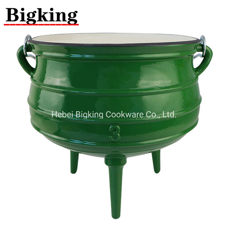 BBQ Potjie Pots, South African 3 Leg Cast Iron Pot, Camp Potjie