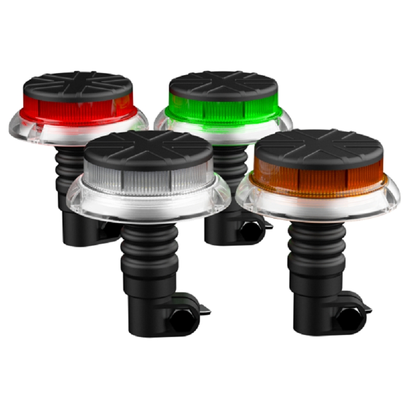 Компактная янтарная светодиодная лампа-стробоскоп