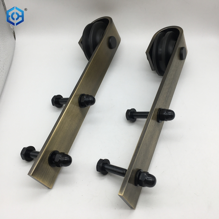 Double Sliding Barn Door Hardware Wood Door Sliding System