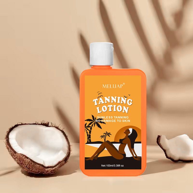 Sunless Tanning Cream Mousse Lotion Organic Moisturizing Suntan Lotion Durable Natural Tanning Lotion