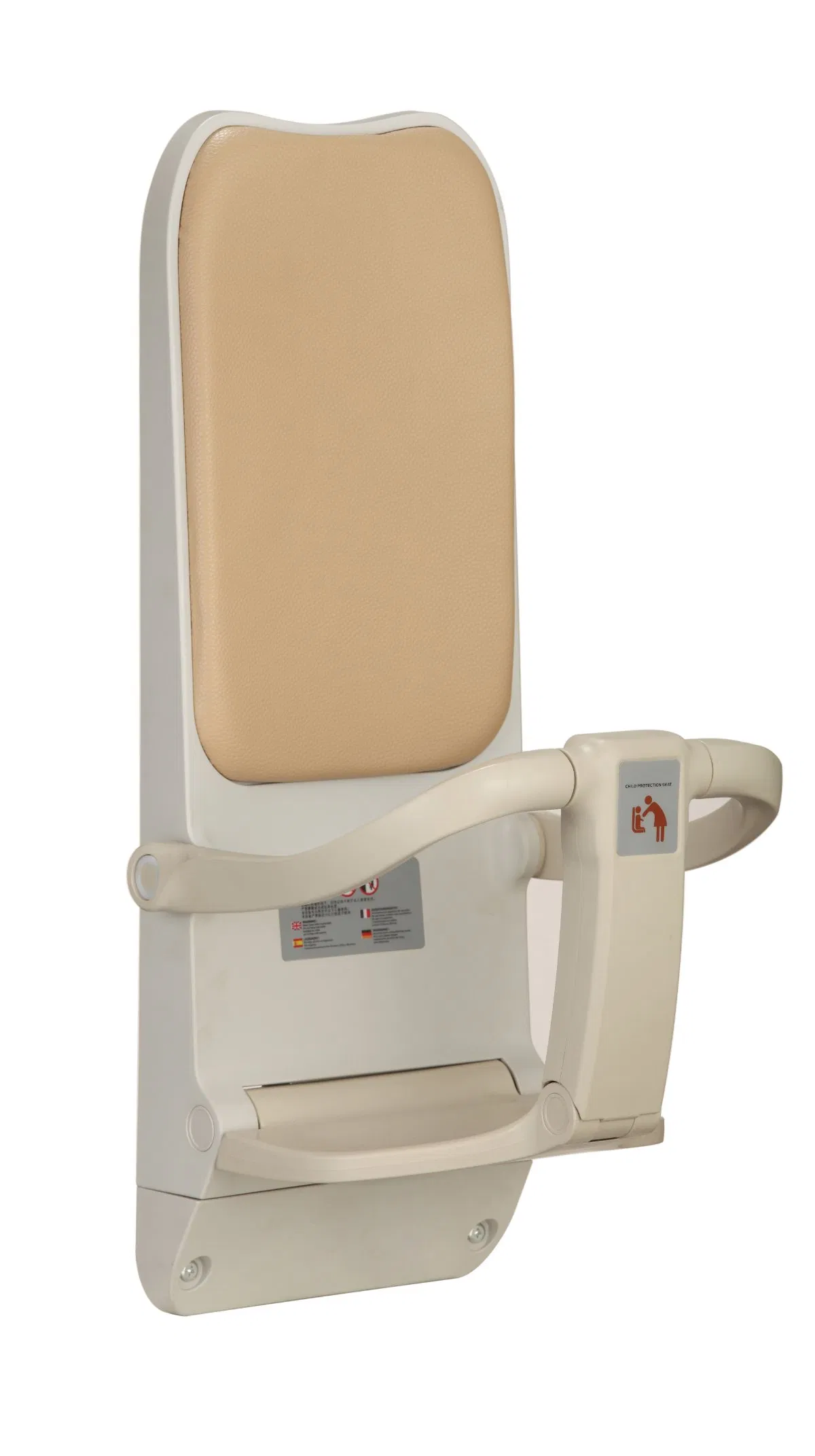 Third-Toilet Washroom Diaper Changing Table Portable Baby Changing Station