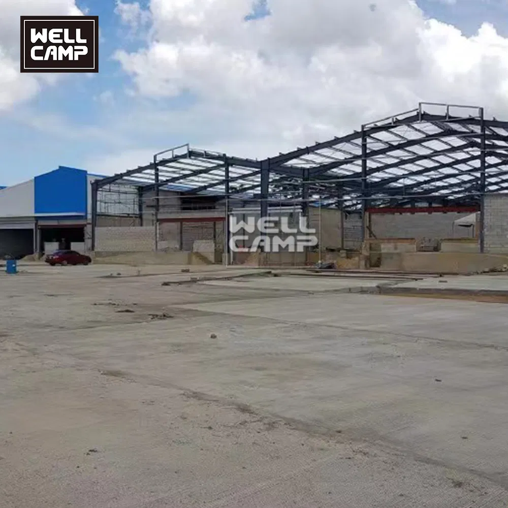 Best Quality Prefabricated Building Steel Sheet Structure Warehouse for Camp