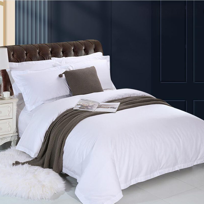 Queen Size 400tc 100% Cotton Hotel White Duvet Cover