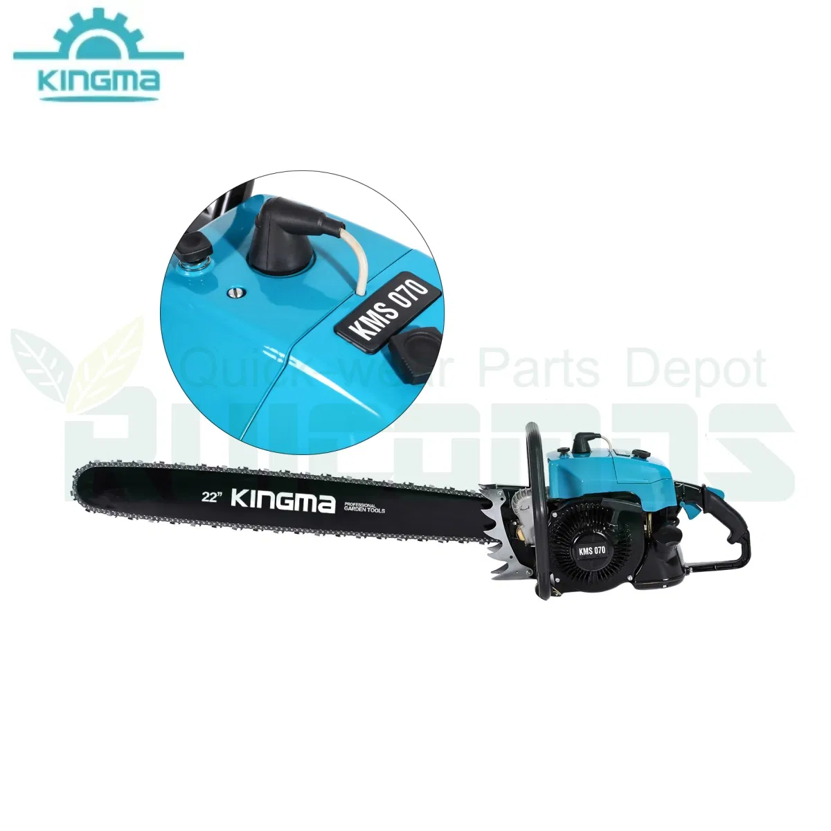 Kingma Kms 070 (MS070) High-Power 25in Forestry Logging Chainsaw