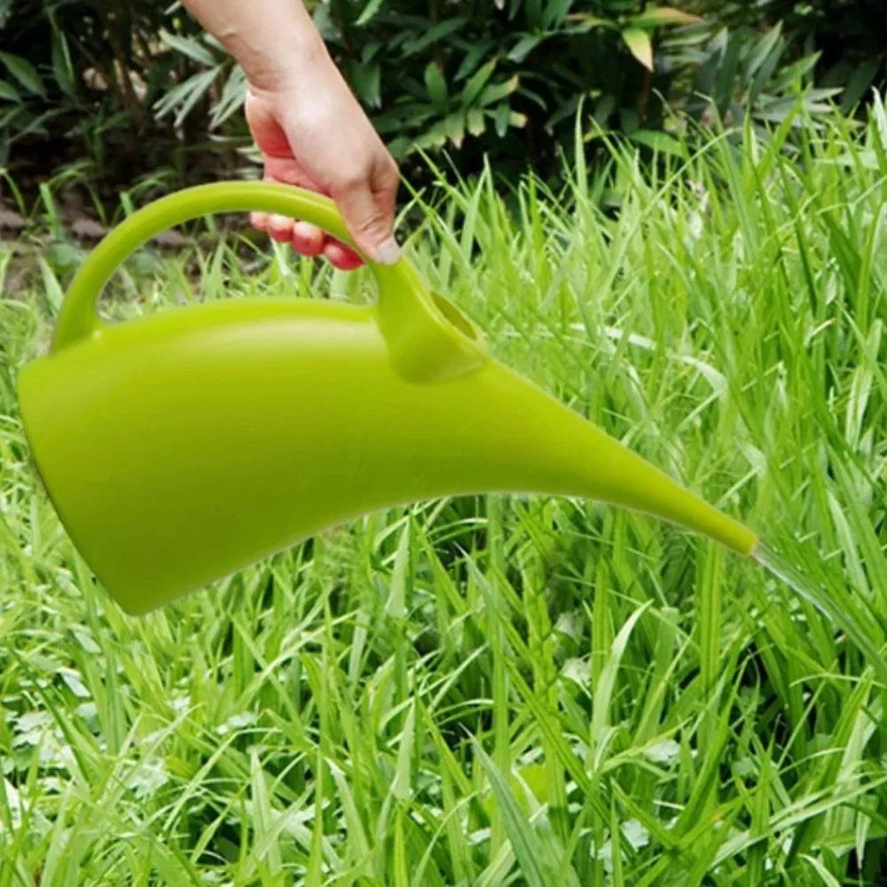 Long Spout Watering Can with Lid Large Capacity Removable Sprinkler Ci24793