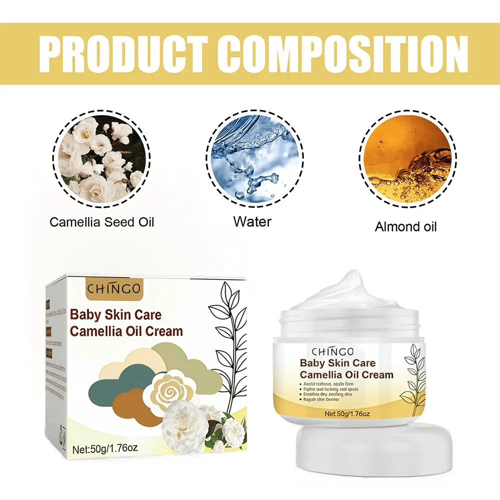 Baby Camella Oil Cream Long-Lasting Refreshing Hydrating Nourishing Cream Deep Moisturizing