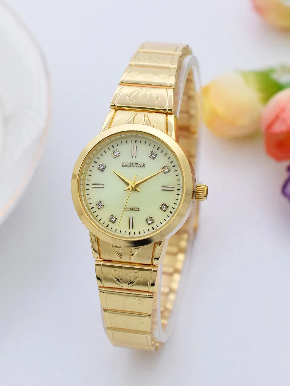 Factory Customize Couple Watch Cheap Watch Stock Watch