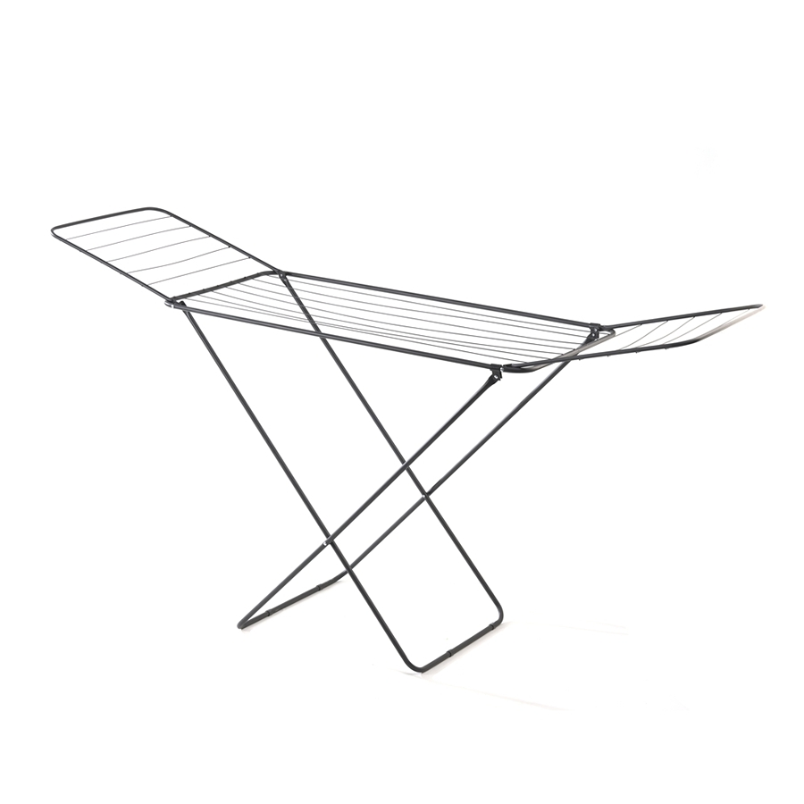 Black/White Powder Coating Surface Finish Multi-Function Drying Rack for Laundry Room