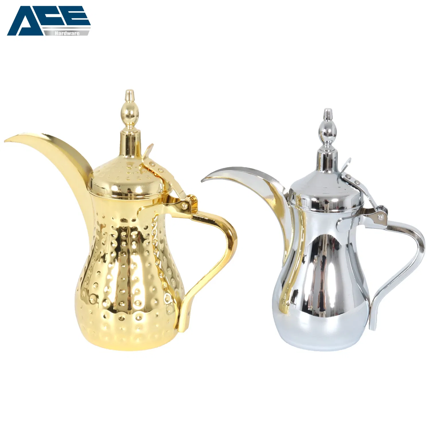 Классический арабский кофейник Dallah из нержавеющей стали