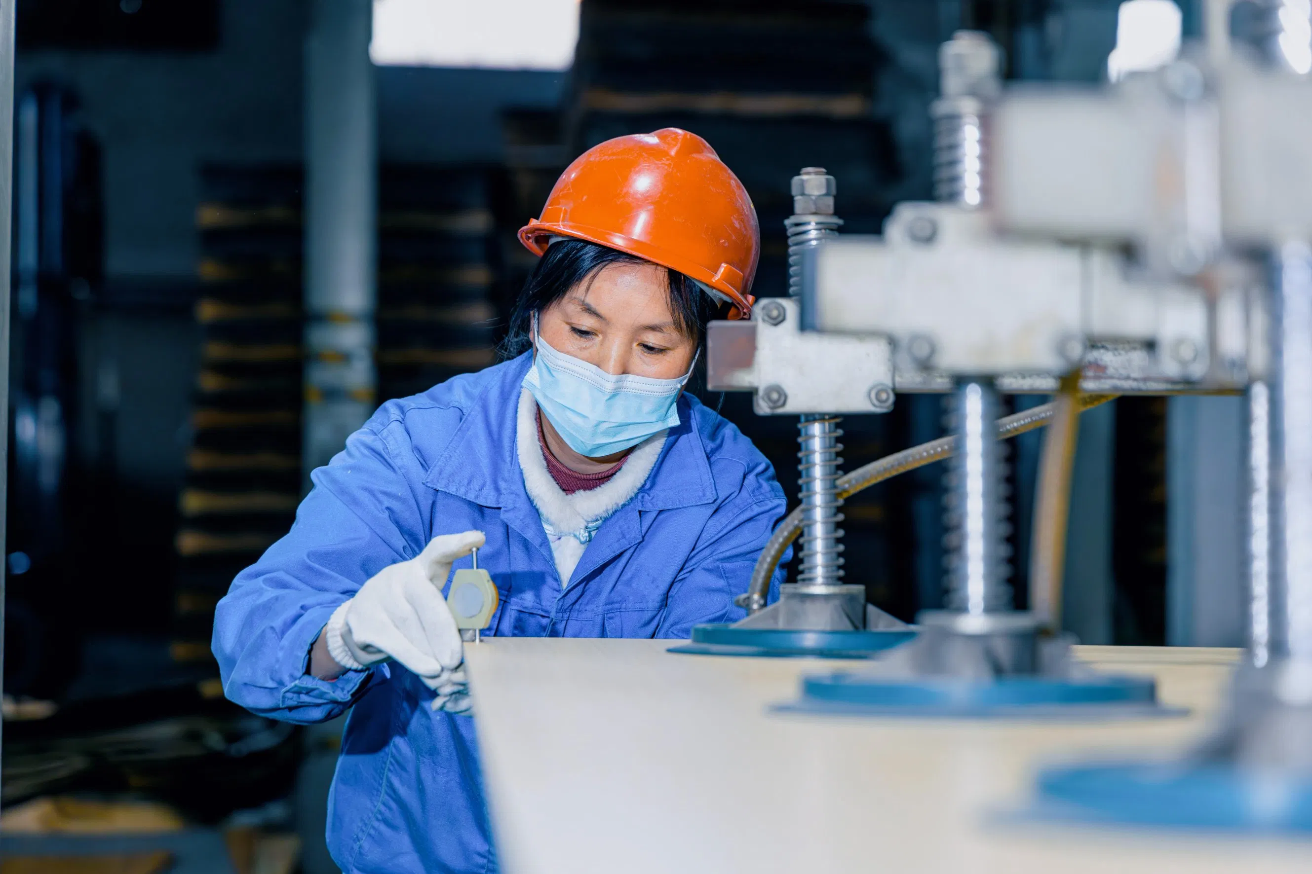 Anti-Vibration Shock-Absorbing Solid Core HPL Laminate Sheet for Industrial Sewing Machine Tables