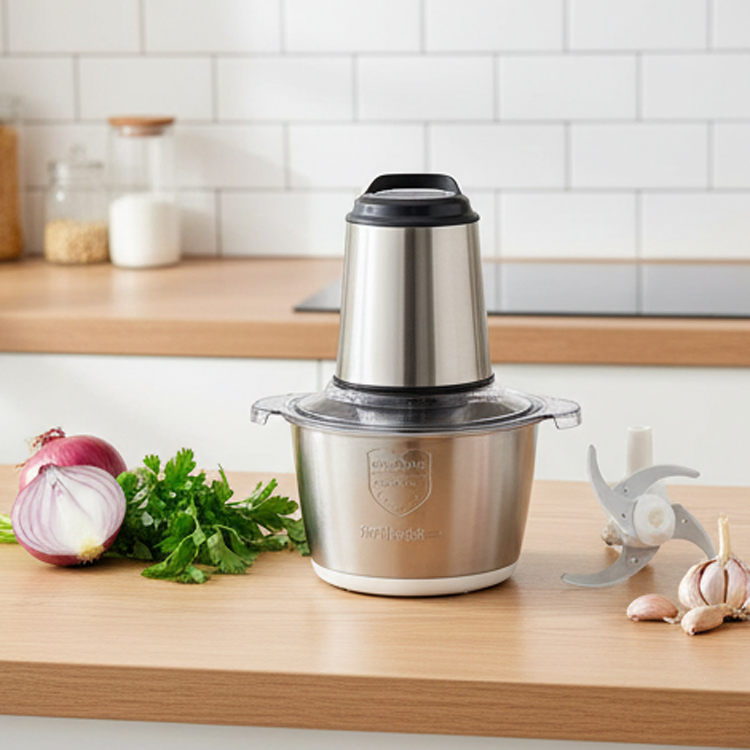 2L Grinder for Meat Vegetables Electric Food Chopper Food Processor