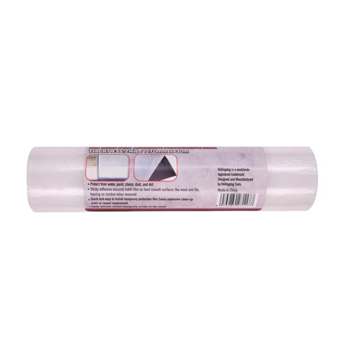 Rollingdog-PRO 81460 No Mess Self Adhesive Protection Film 270mm*30m