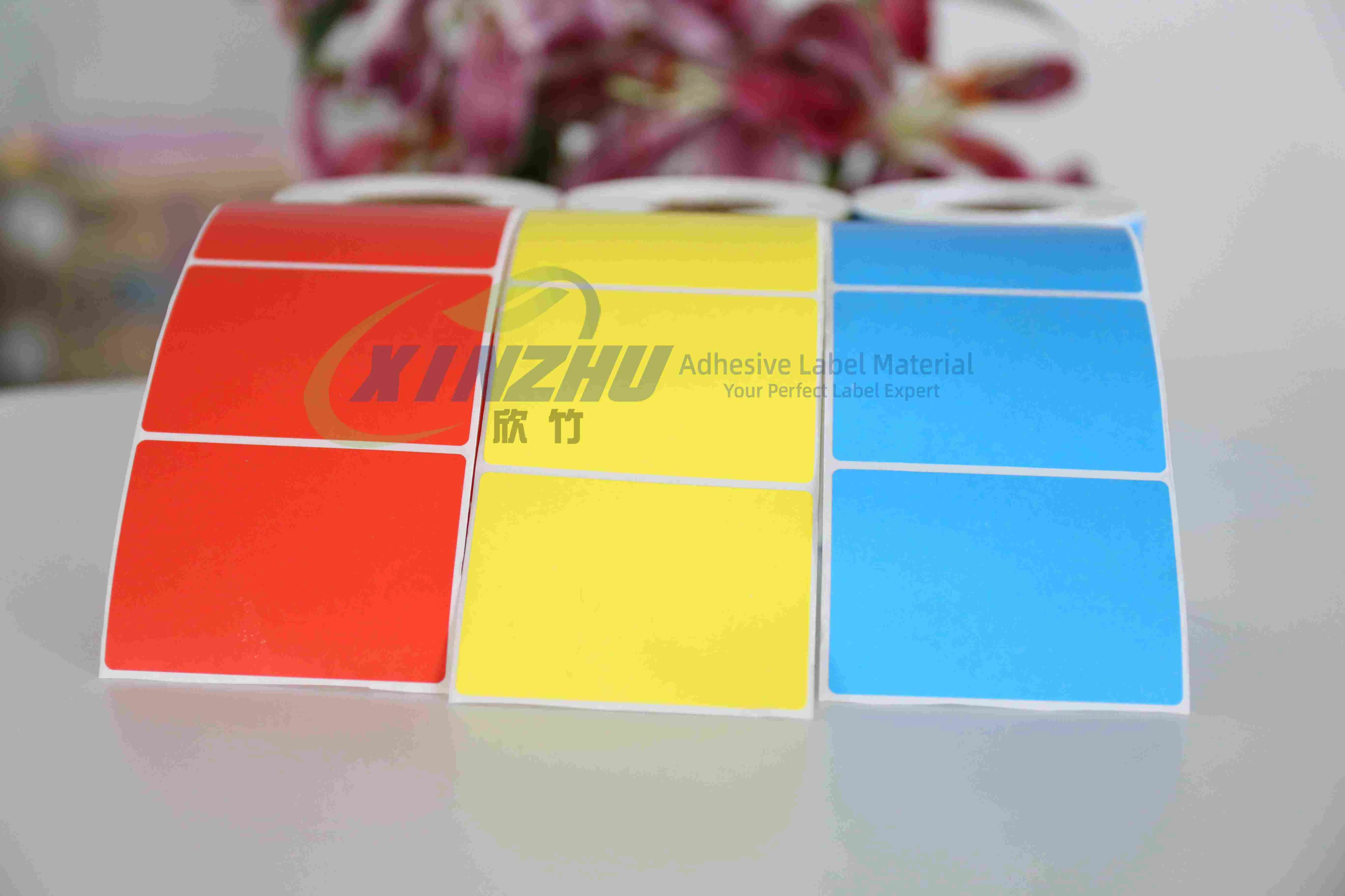 Double Color Thermal Sticker Barcode Self Label Material