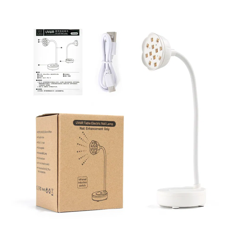 Rechargeable Nails Art Dryer UV Sterilization LED Light Therapy Nail Gel Manicure Machine Lamp