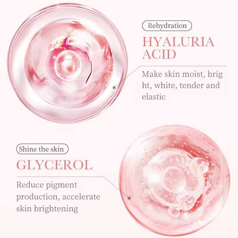 Ditong OEM ODM Beauty Care Rose Hyaluronic Acid Moisturizing Face Cream