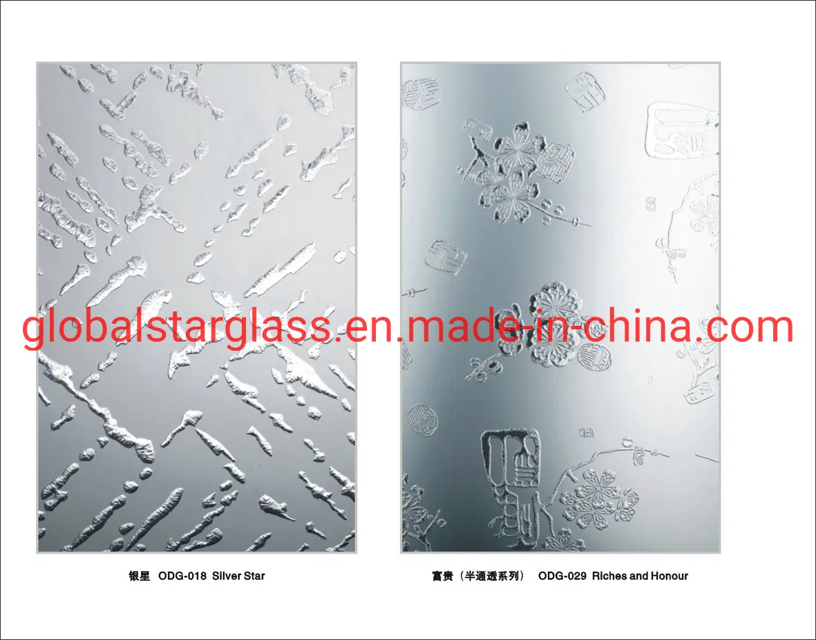 3mm 4mm 5mm 6mm Frosted Glass/Acid Etched Glass /Decorative Glass/Fingerprint Free Glass/Art Glass