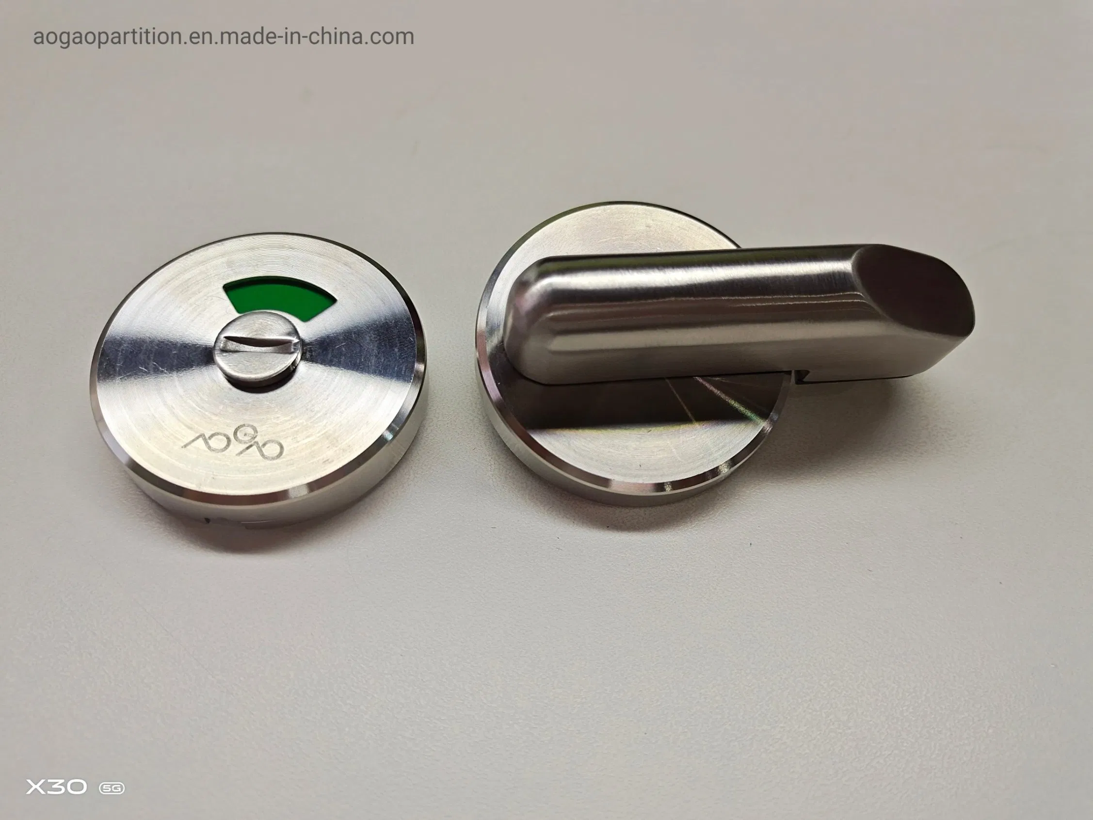 Stainless Steel 304 Public Toilet Indicator Door Lock for Super Mall