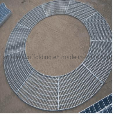 Hot DIP Galvanized Compound Bar Steel Grating Floor Grating with Checkered Plate for Catwalk or Industrial