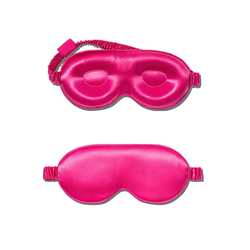Ready in Stock 100% 19mm Silk Satin Travelling Sleep 3D Eyemask with an Eye Profile for Improving Sleep Quality