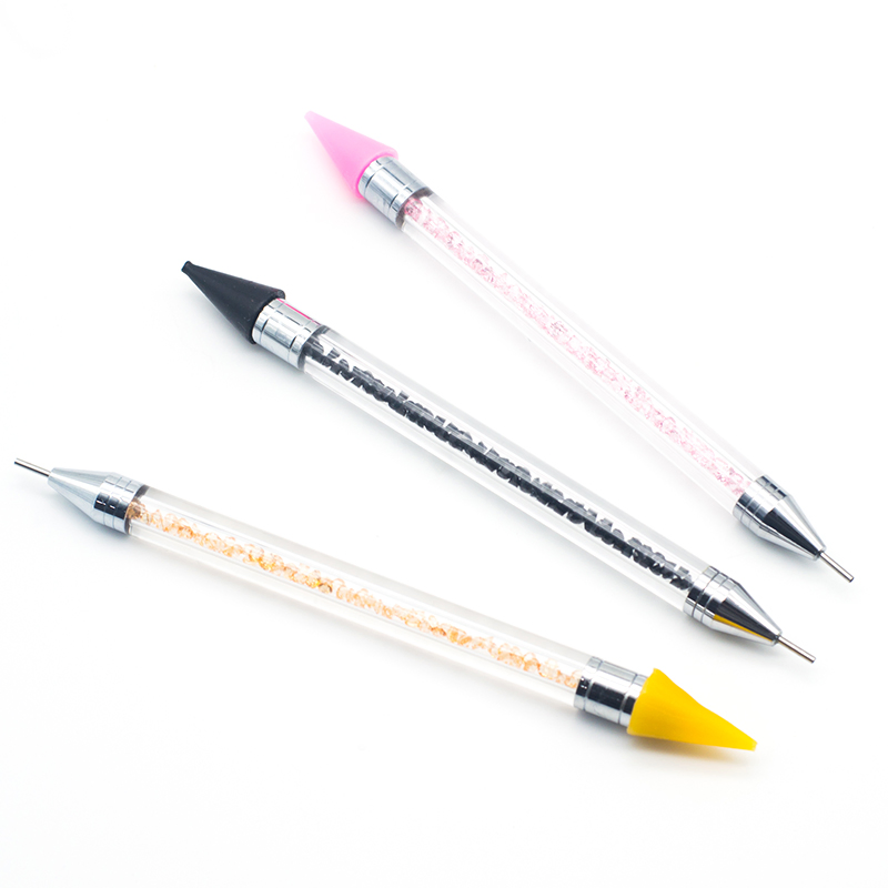 Two-Ended Nail Wax Dotting Pen
