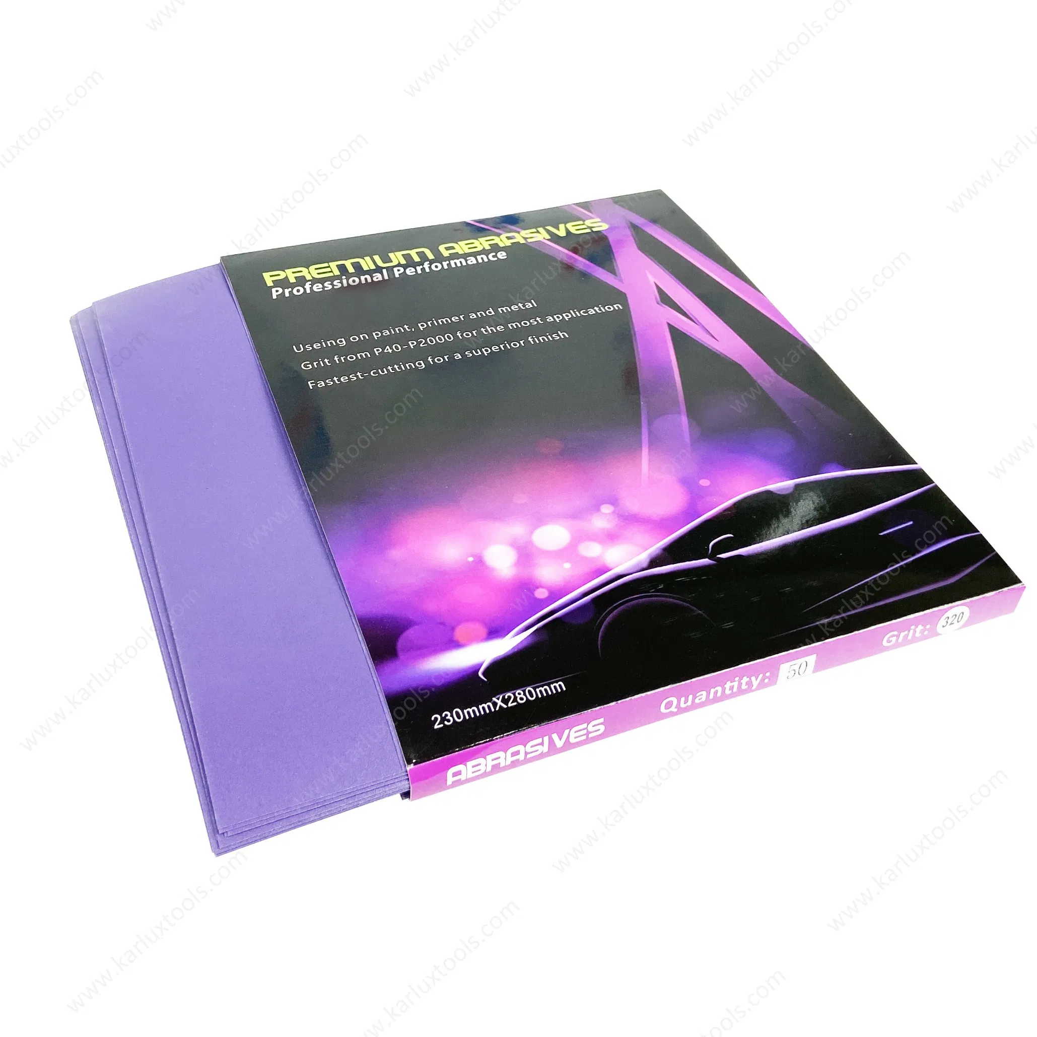 Наждачная бумага P40-2000 230x280 мм, керамическая пленка