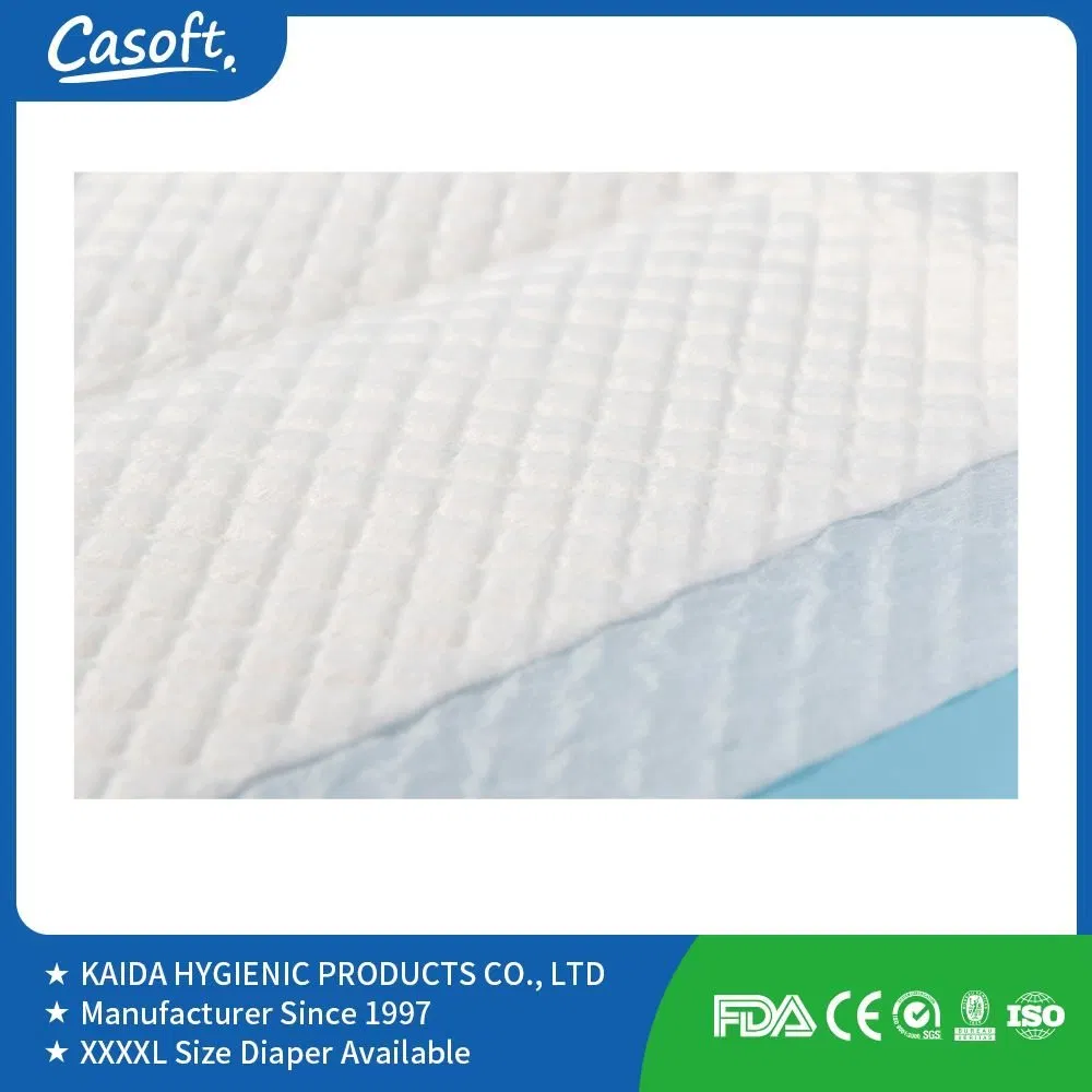 Hygienic Nursing Care Casoft Eco Friendly for Inconvenient Adults Factory Direct Sell in Philippines Russia Korea Us China Disposable Urine Pads Underpad