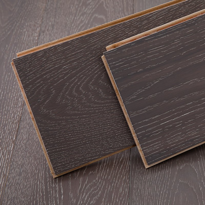 Luxury Modern Design Multilayer Teak Engineered Wood Flooring Smooth Indoor Natural Veneer Waterproof Engineered Flooring