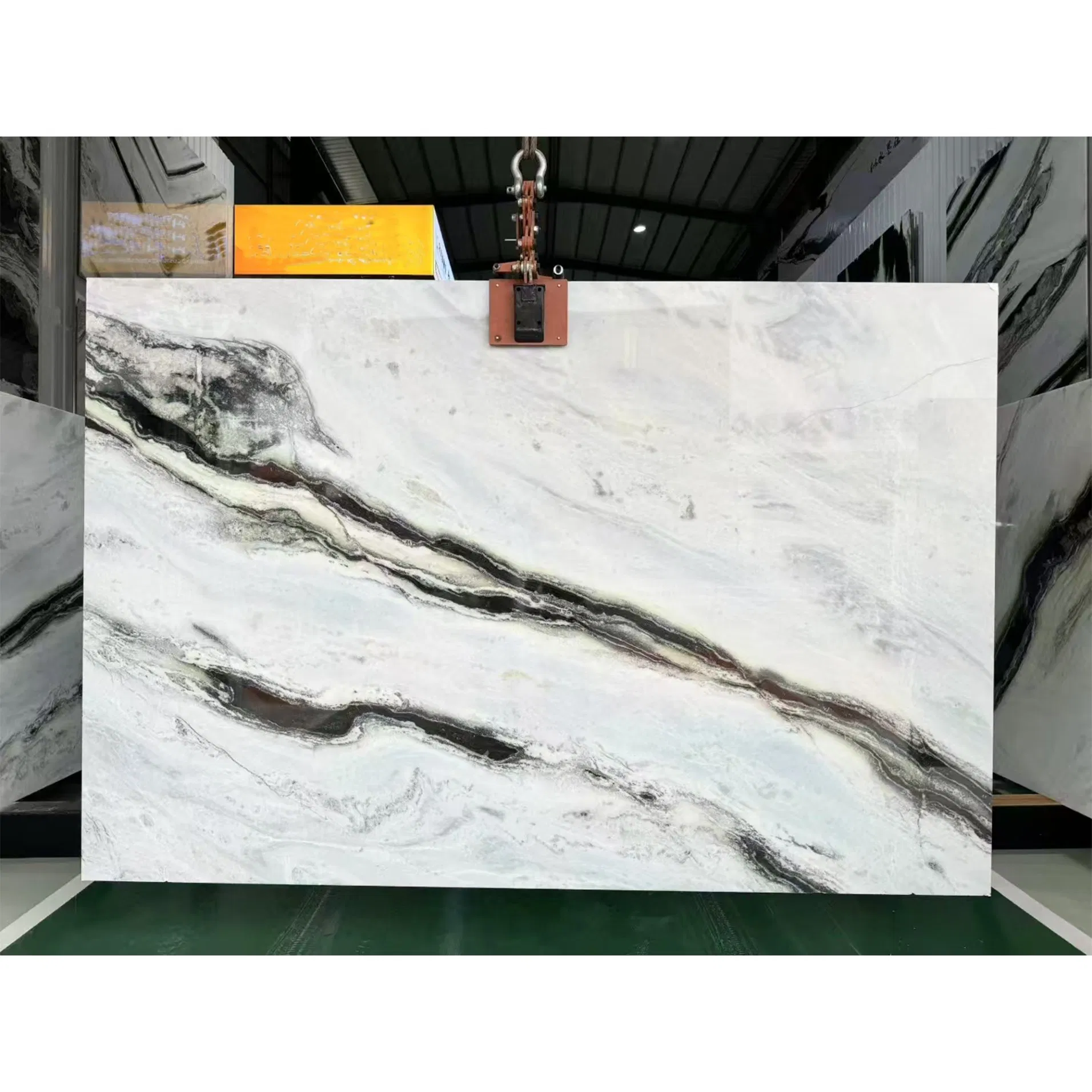 China Panda White Natural Marble for Interior Design