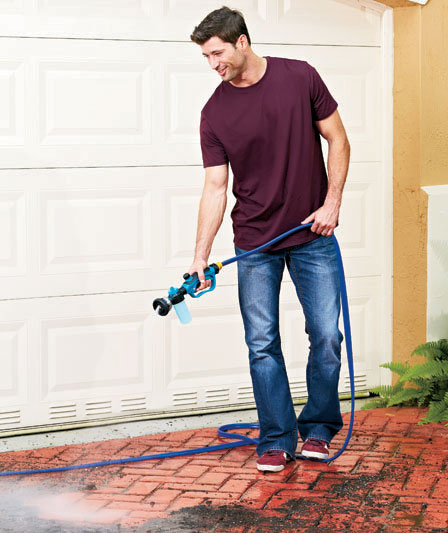 House Rooof Car Cleaning Tool 10 Patterns Trigger Garden Hose Hose End Sprayer with 100ml Soap Dispenser