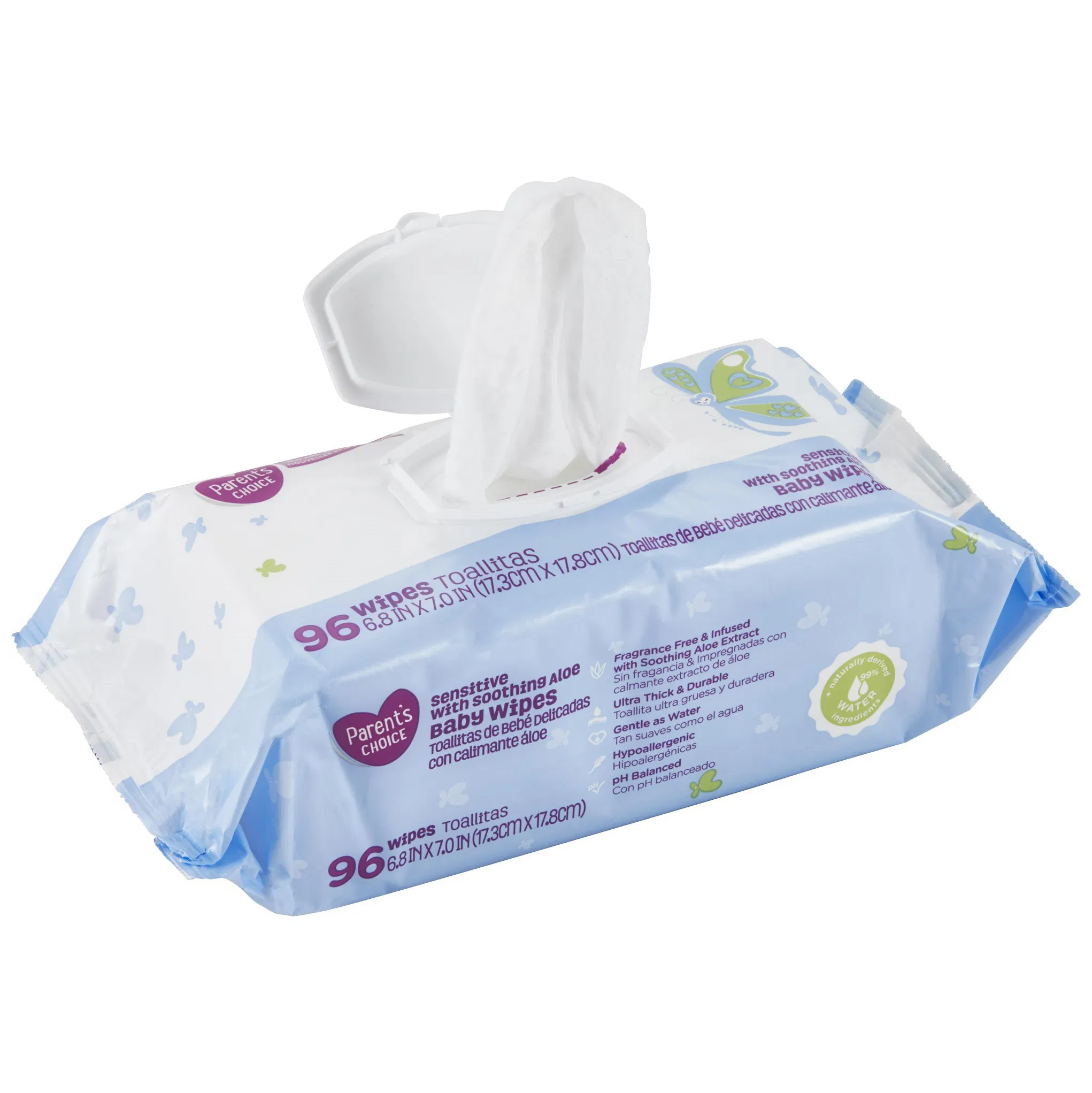 Biodegradable Wholesale Organic Antibacterial Baby Wipes Baby Wet Wipes