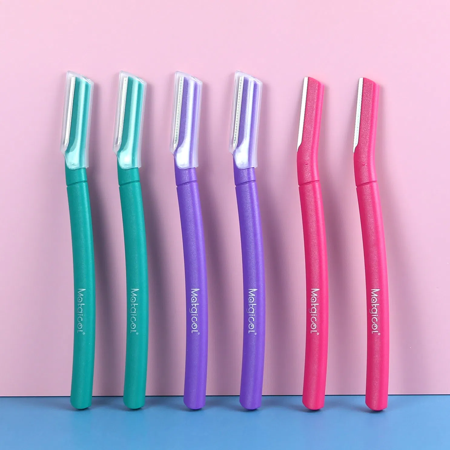 Precision Women's Eyebrow Razor with Ergonomic Grip for Easy Shaving