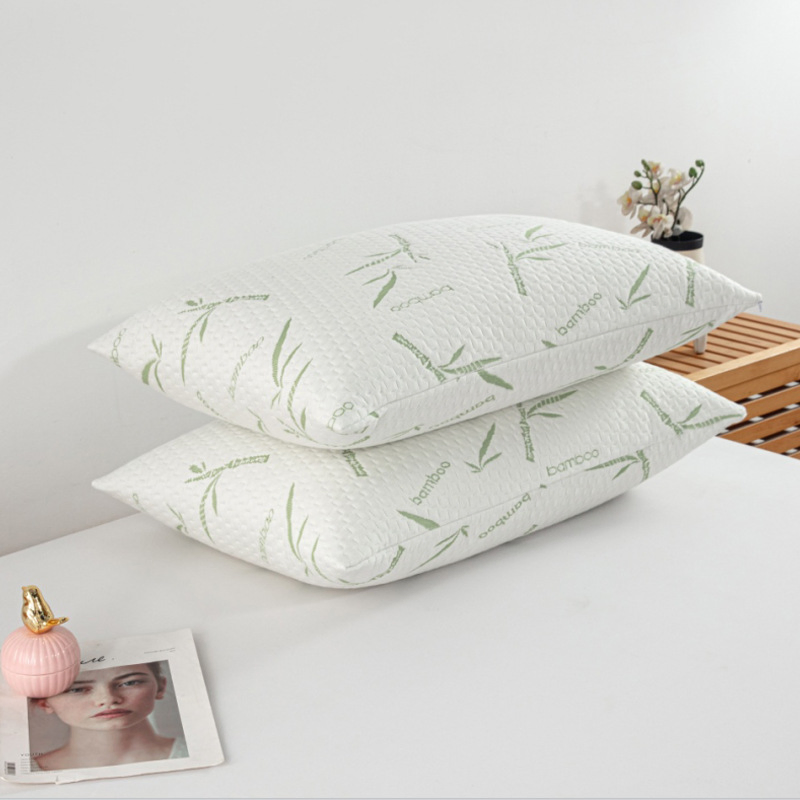 Soft Washable Breathable Bamboo Pillow Cover Silky Waterproof Pillowcase Pillow Protectors with Zipper