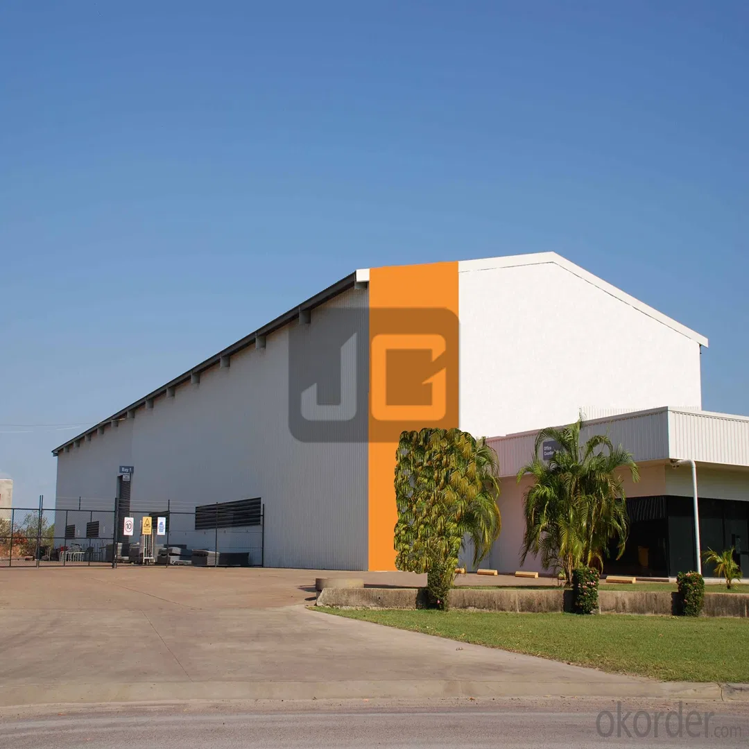 Export-Ready Prefabricated Industrial Metal Frame Storage/Hangar Construction Prefab Steel Workshop Structure Warehouse