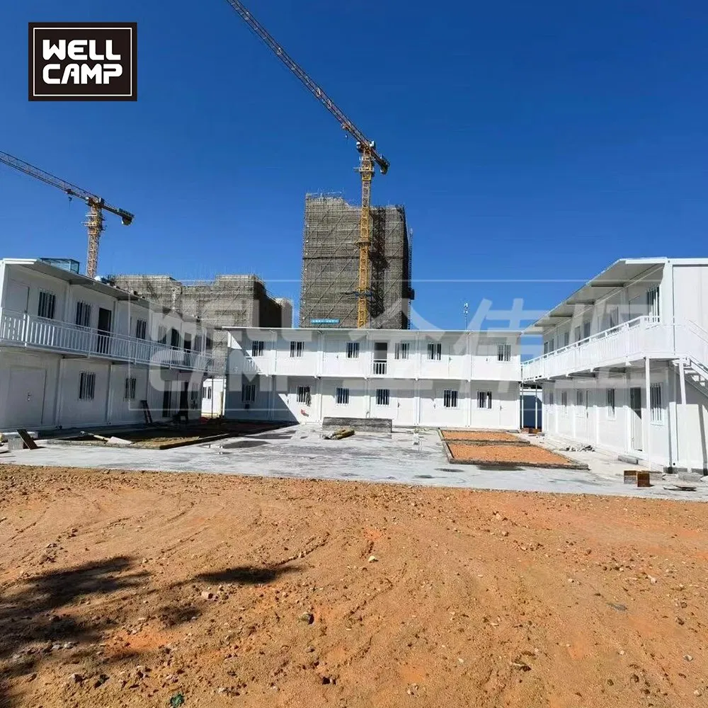 Wellcamp Movable Hotel Dormitory Shipping Flat Pack Container Camp