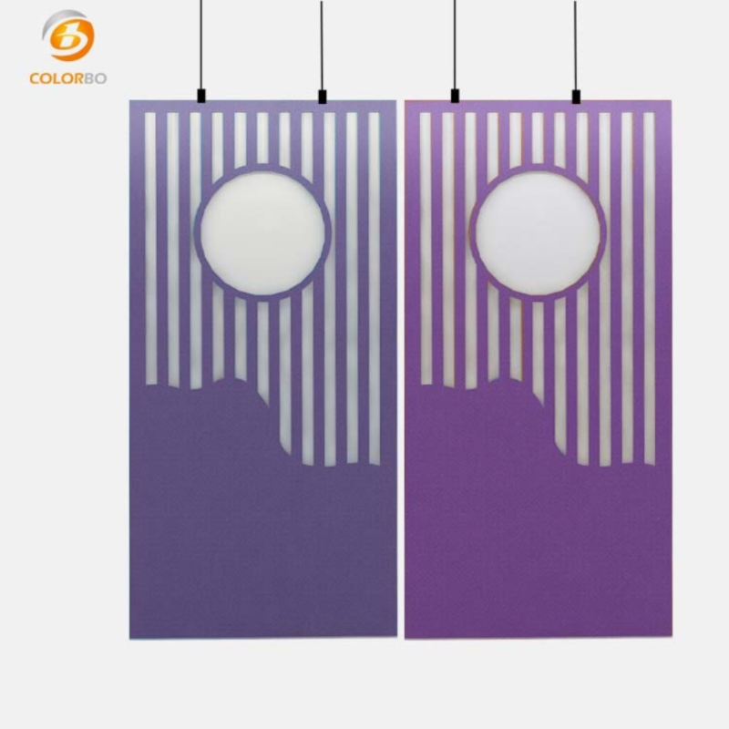 Sound Absorption Flame Retardant acoustic foam Partition Movable Screen with Good Service