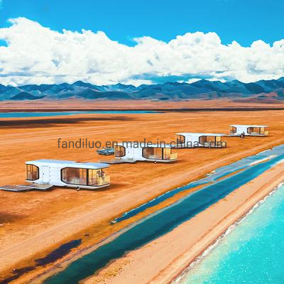 Mobile Aluminum Alloy Capsule Hotel Camping Prefab Capsule House