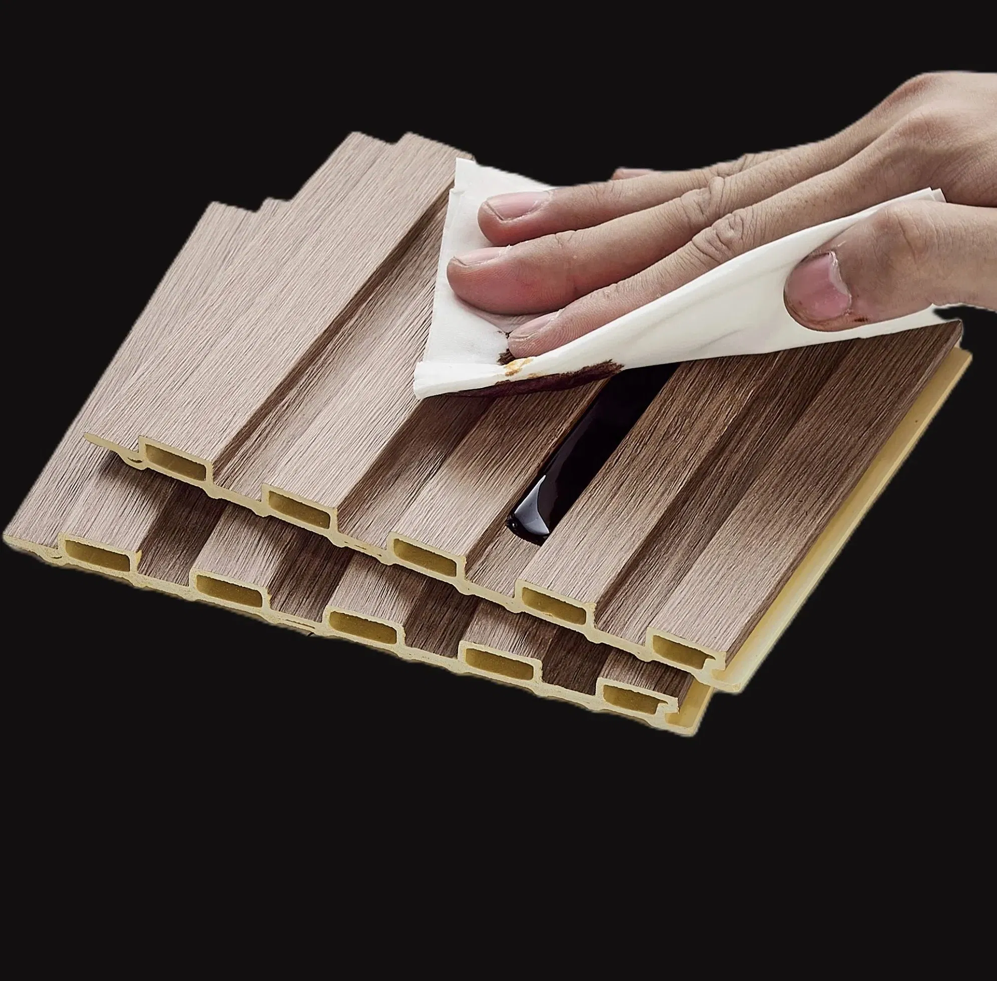 WPC Wallpanel Fireproof Waterproof Wall Panel for House Construction Material