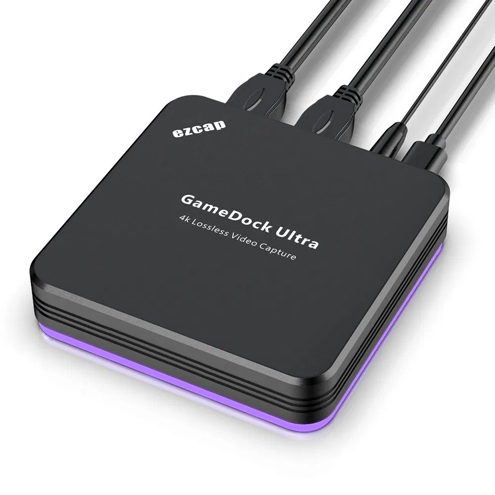 Видеозахват Ezcap320 4K30 HDMI HDR для стримов и игр